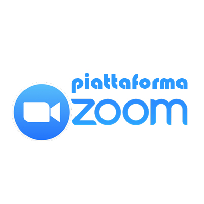 Immagine del logo zoom su sfondo bianco